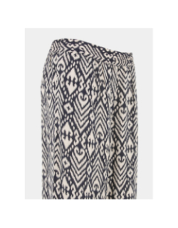 Pantalon large bora imprimés noir femme - JDY