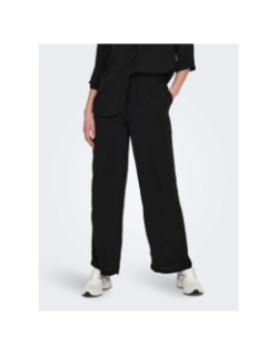 Pantalon fluide large divya noir femme - JDY