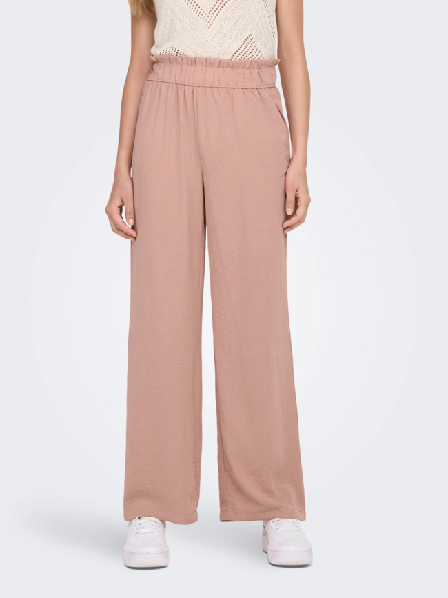 Pantalon fluide large divya rose femme - JDY