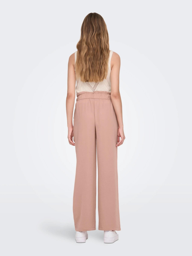 Pantalon fluide large divya rose femme - JDY