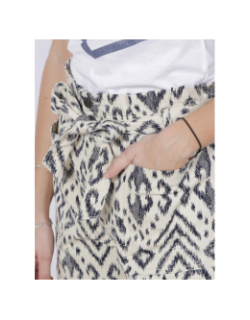 Short taille haute imprimés maddie beige femme - JDY