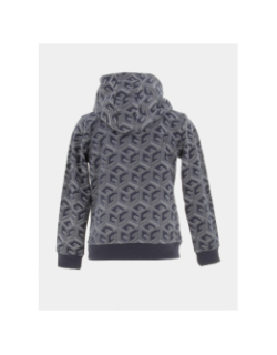 Sweat à capuche G cube bleu gris tout-petits - Guess