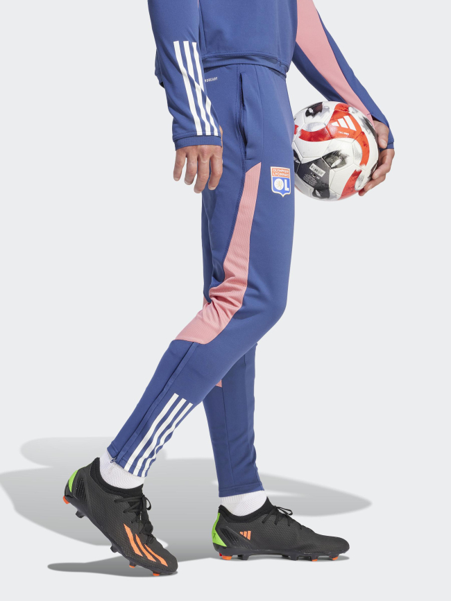 Pantalon de Jogging OL training rose bleu homme - Adidas