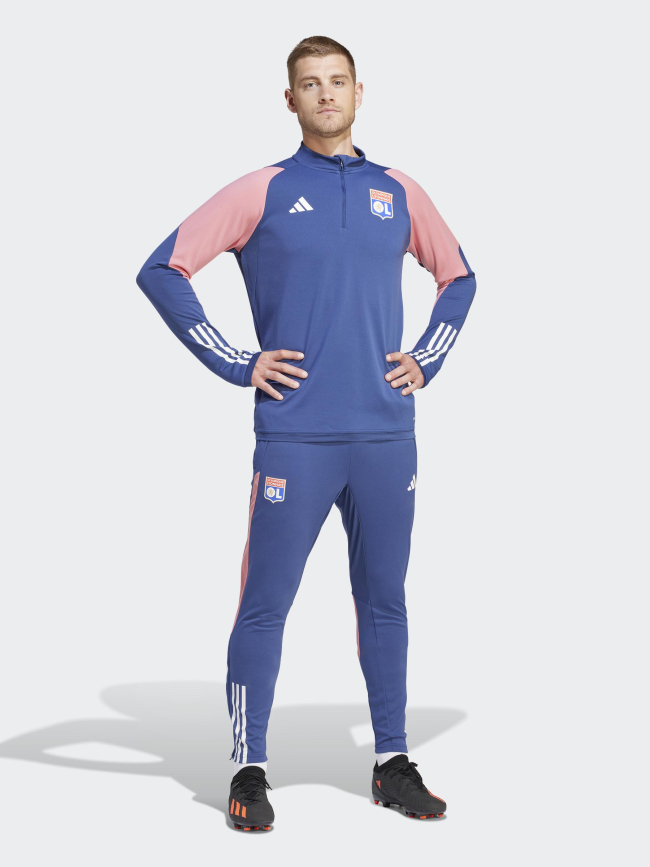 Pantalon de Jogging OL training rose bleu homme - Adidas
