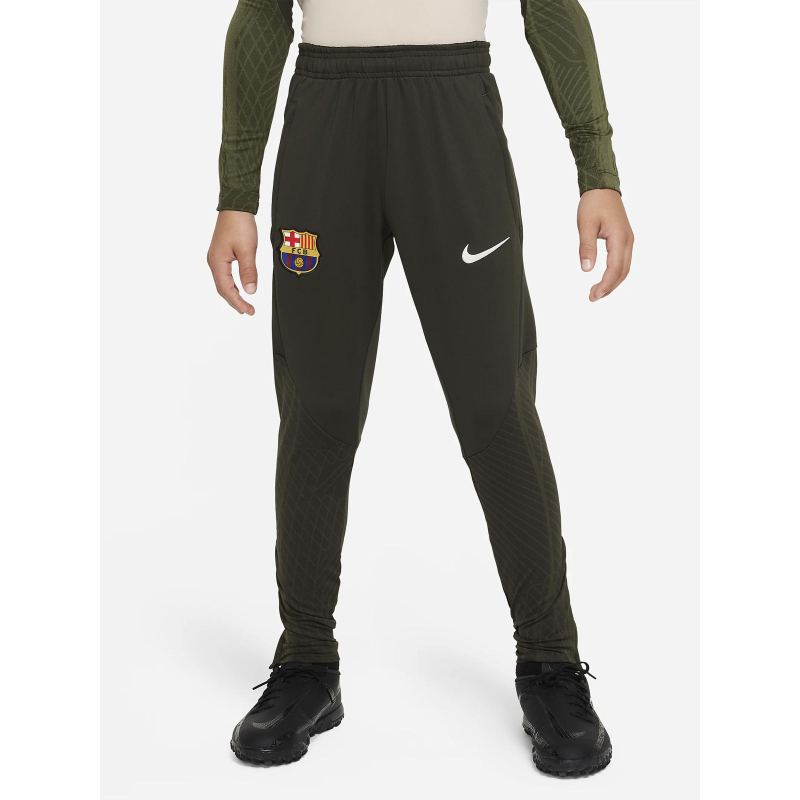 Jogging de football fc barcelone kaki enfant - Nike