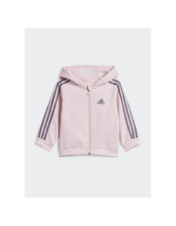 Ensemble de Survêtement veste zippé rose enfant - Adidas