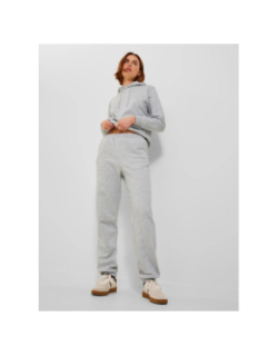 Pantalon de Jogging abbie relax gris chiné femme - Jjxx