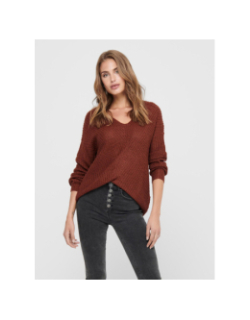 Pull en maille new megan marron femme -  JDY