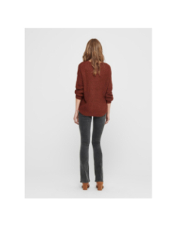 Pull en maille new megan marron femme -  JDY