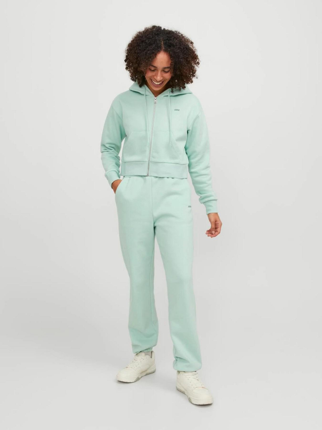 Pantalon de Jogging abbie relax vert clair femme - Jjxx