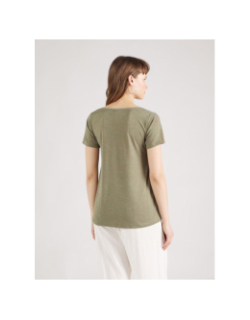 T-shirt col v dalila kaki femme - JDY