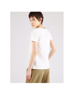 T-shirt col v dalila blanc femme - JDY