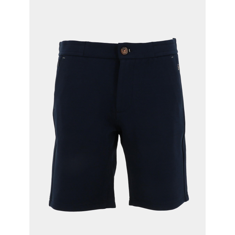 Bermuda signature straight bleu marine homme - Benson & Cherry