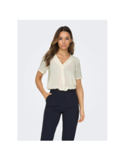 T-shirt fluide divya beige femme - JDY