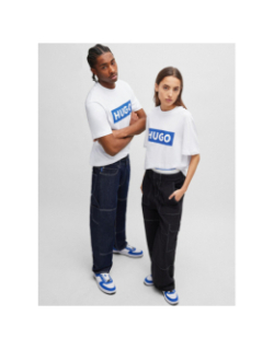 T-shirt logo nico blanc - Hugo