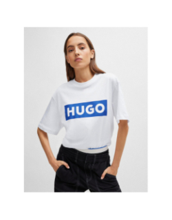 T-shirt logo nico blanc - Hugo