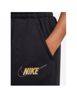 Pantalon de Jogging large nsw logo doré noir - Nike