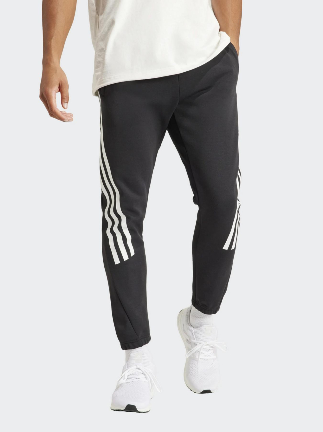 Pantalon de Jogging 3 stripes noir homme - Adidas