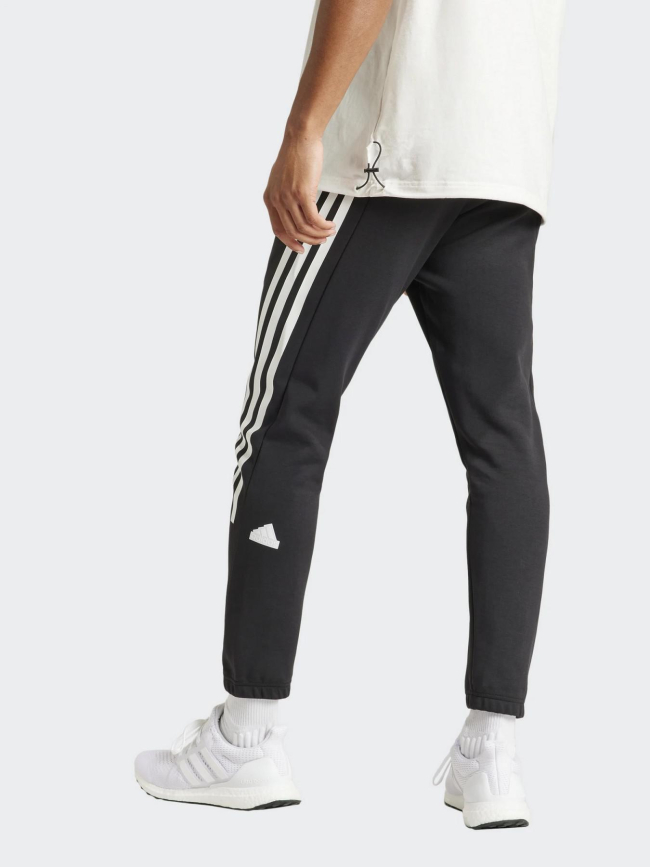 Pantalon de Jogging 3 stripes noir homme - Adidas