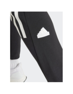 Pantalon de Jogging 3 stripes noir homme - Adidas