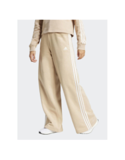 Pantalon de Jogging wide beige femme - Adidas