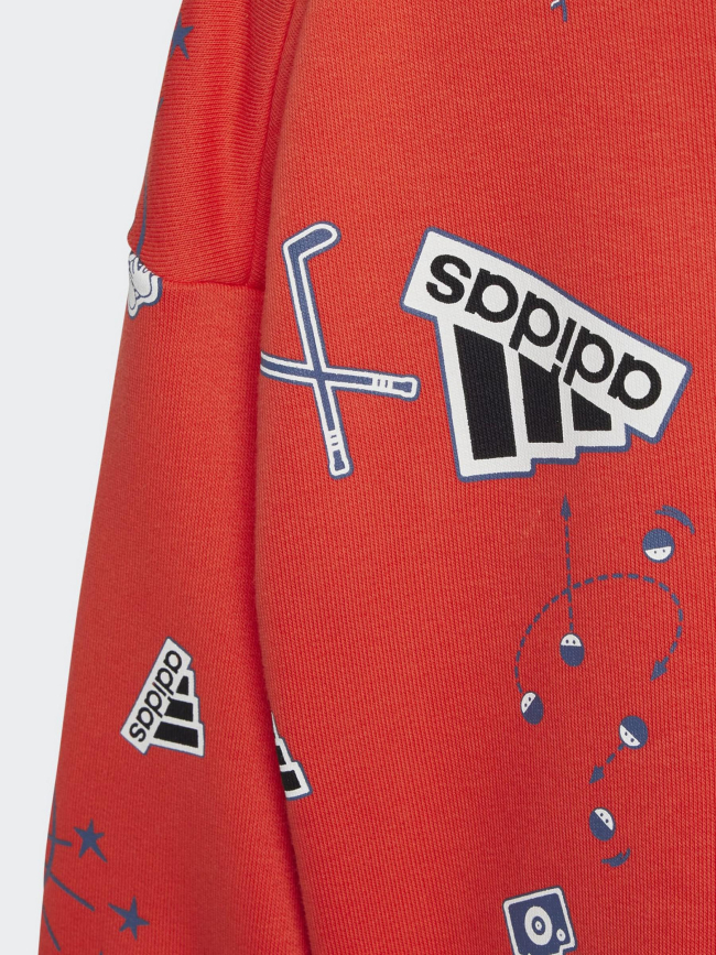 Ensemble de Survêtement bluv rouge enfant - Adidas