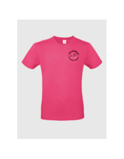 T-shirt Veyle boxing club sérigraphie coeur - Rose Kick