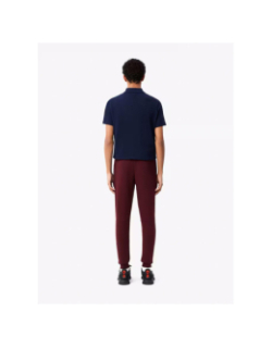 Pantalon de jogging core solid bordeaux homme - Lacoste