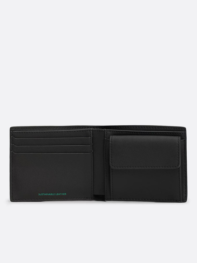 Portefeuille à deux volets noir homme - Tommy Jeans