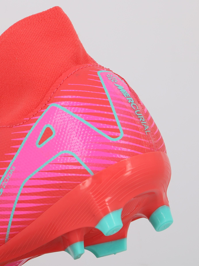 Chaussures de football superfly 10 fg/mg rouge homme - Nike