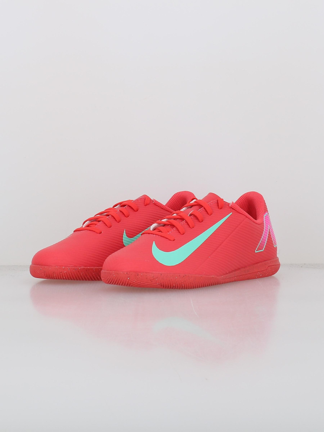 Chaussures de football intérieur vapor 16 rouge enfant - Nike