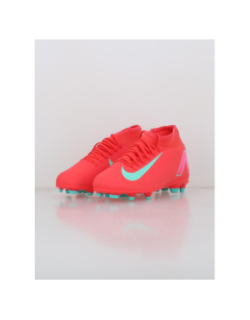 Chaussures de football superfly 10 club fg/mg rouge enfant - Nike