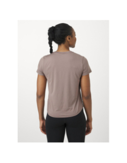 T-shirt de sport performance one classic marron femme - Nike