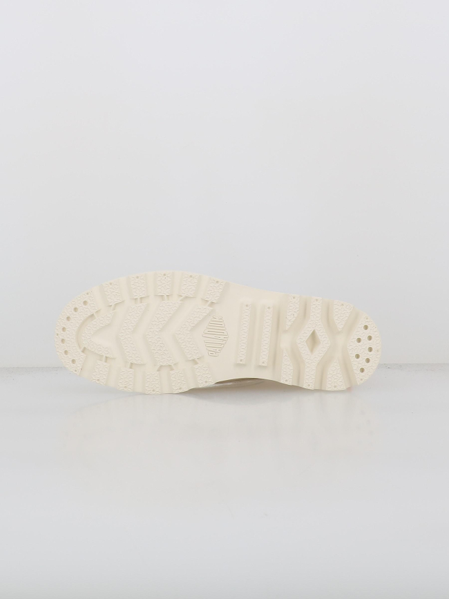 Baskets en toile pampa underlayer beige femme - Palladium