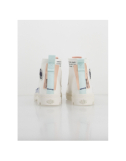 Baskets en toile pampa underlayer blanc femme - Palladium