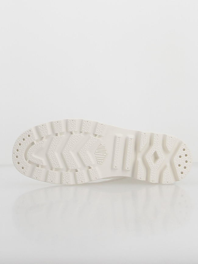 Baskets en toile pampa underlayer blanc femme - Palladium