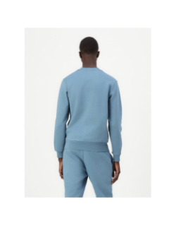 Sweat à col rond petit logo bleu homme - Lacoste