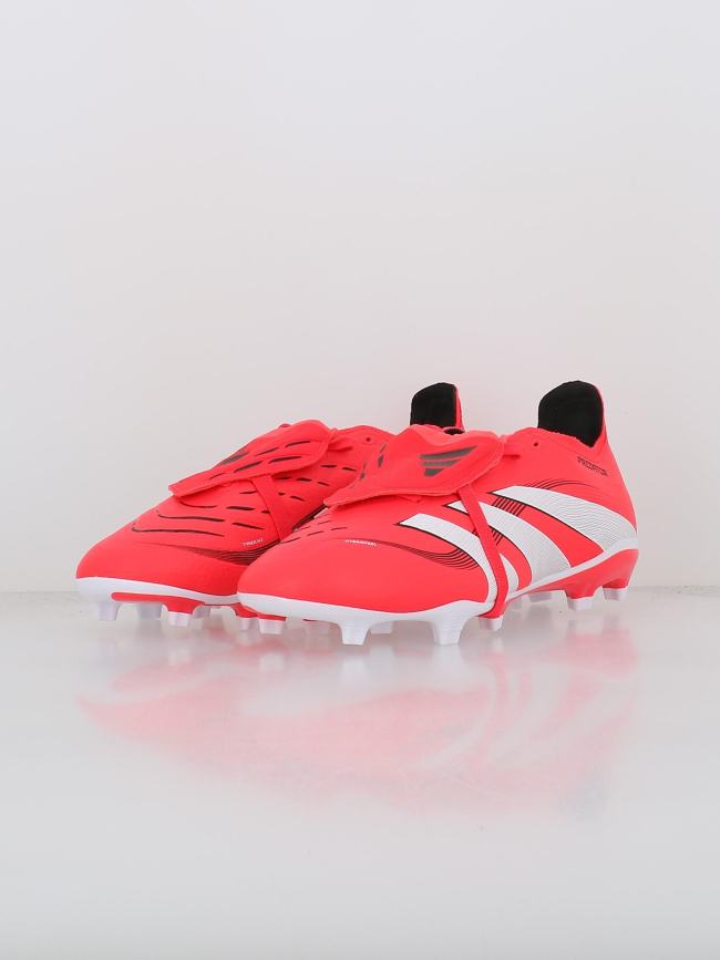 Chaussures de football predator league fg/mg rouge - Adidas