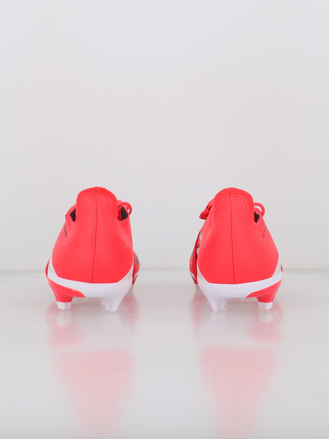 Chaussures de football predator league fg/mg rouge - Adidas