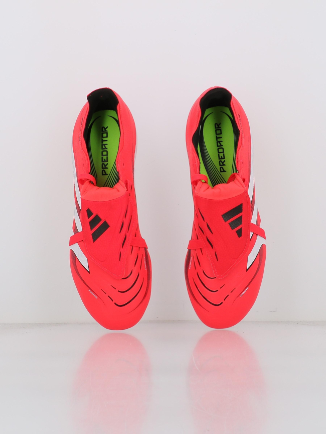 Chaussures de football predator league fg/mg rouge - Adidas