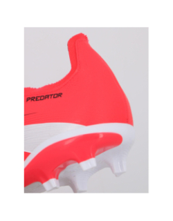 Chaussures de football predator league fg/mg rouge - Adidas