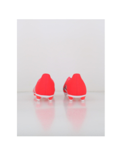Chaussures de football predator club fg/mg rouge enfant - Adidas