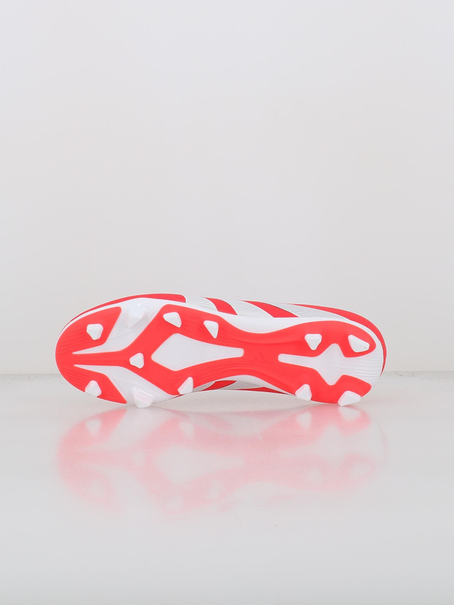 Chaussures de football predator club fg/mg rouge enfant - Adidas