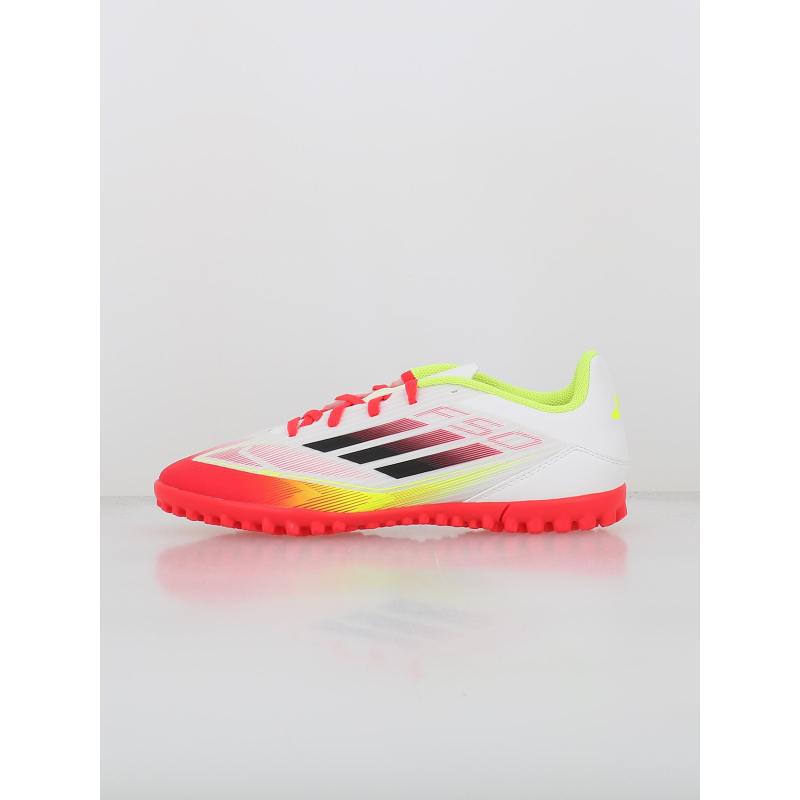 Chaussures de football f50 club tf blanc rouge - Adidas