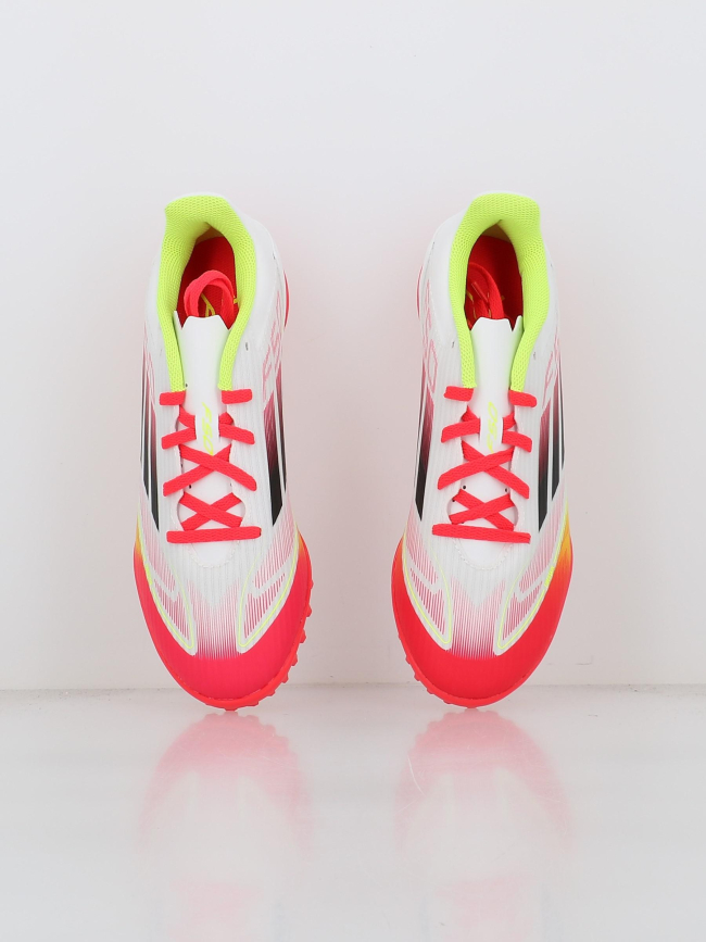 Chaussures de football f50 club tf blanc rouge - Adidas