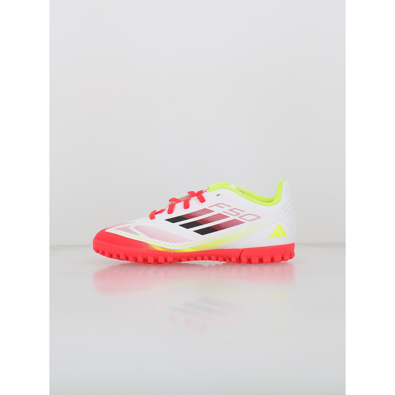 Chaussures de football f50 club tf blanc enfant - Adidas