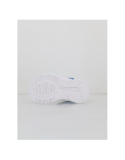 Baskets à scratch microspec advance bleu enfant - Skechers