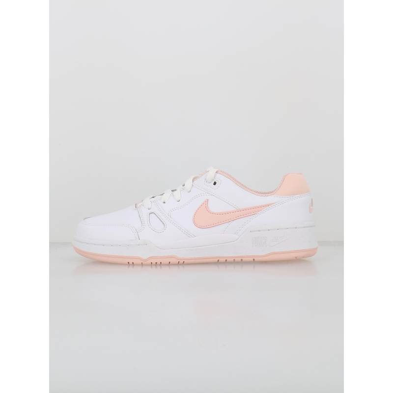 Baskets full force gs blanc rose enfant - Nike