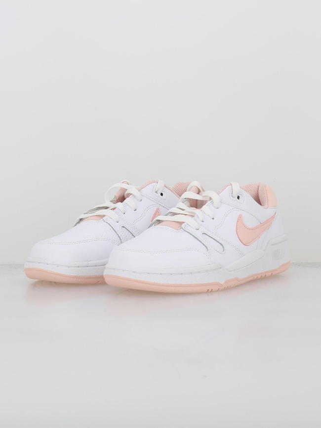 Baskets full force gs blanc rose enfant - Nike