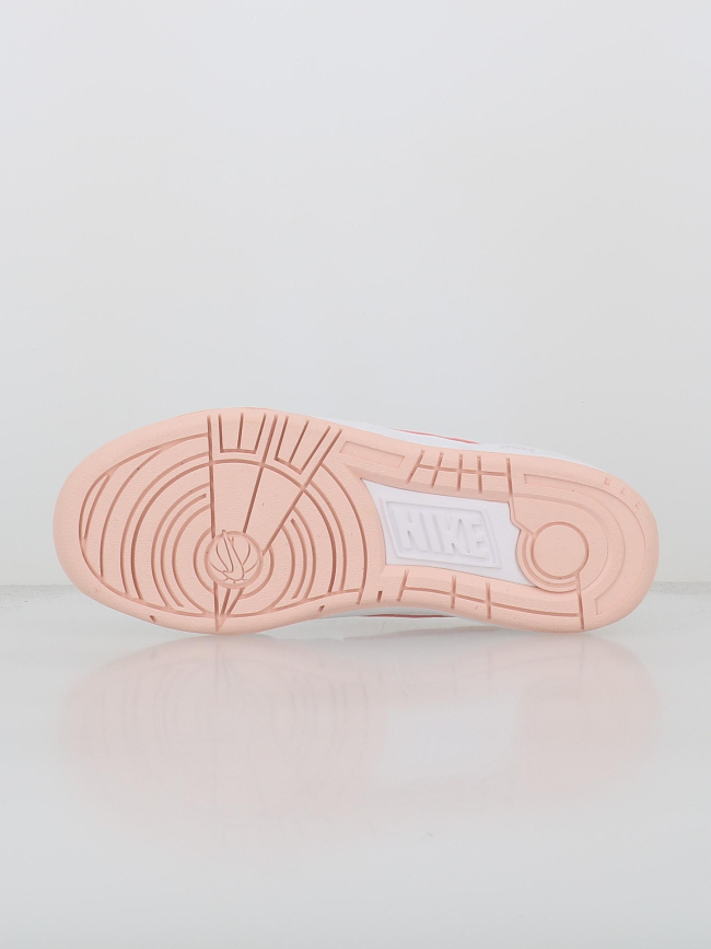 Baskets full force gs blanc rose enfant - Nike